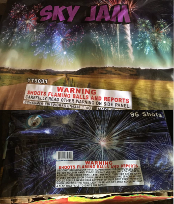 GS Fireworks Recalls Fireworks Due to Violation of Federal